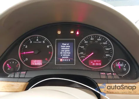 2008 Audi A4 3.2 z USA, uszkodzony, nr VIN WAUDH78E08A148512